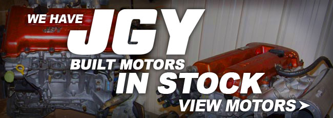 We have JGY built motors in stock